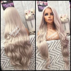 Human Hair Blended Lace Front Wig